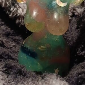 Colorful Resin Female Form Decor